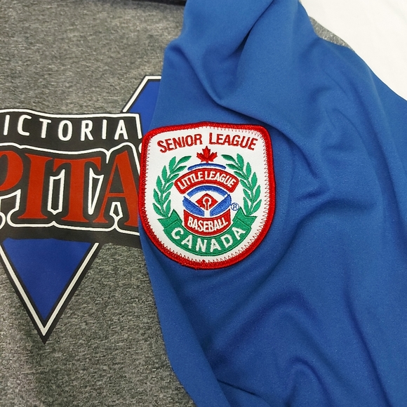 Victoria Capitals #29 Baseball T-shirt Canada Sports Little League - Picture 2 of 7